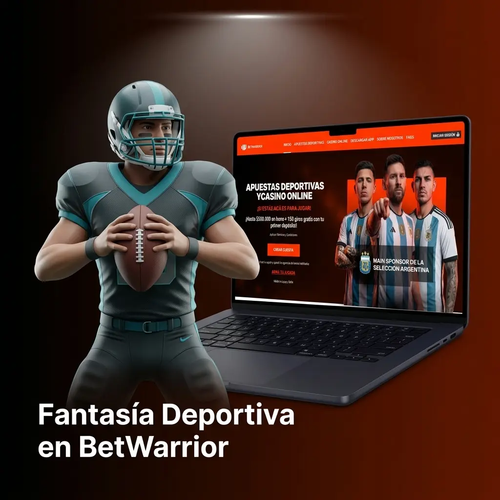 Fantasía deportiva en BetWarrior: armá tu equipo virtual con jugadores reales y competí por premios en efectivo
