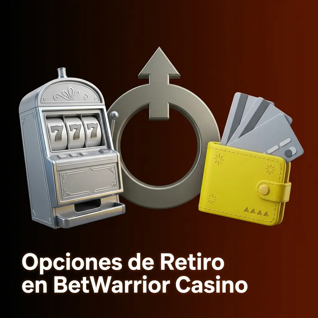 Tabla de métodos de retiro en BetWarrior Casino Argentina con límites, comisiones y tiempos de procesamiento